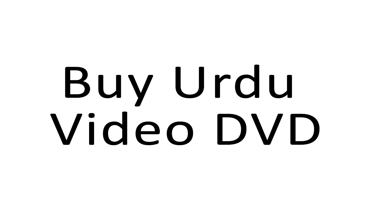 Buy Urdu DVD in Pakistan