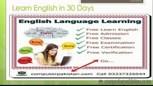 How to Speak English In 30 Days