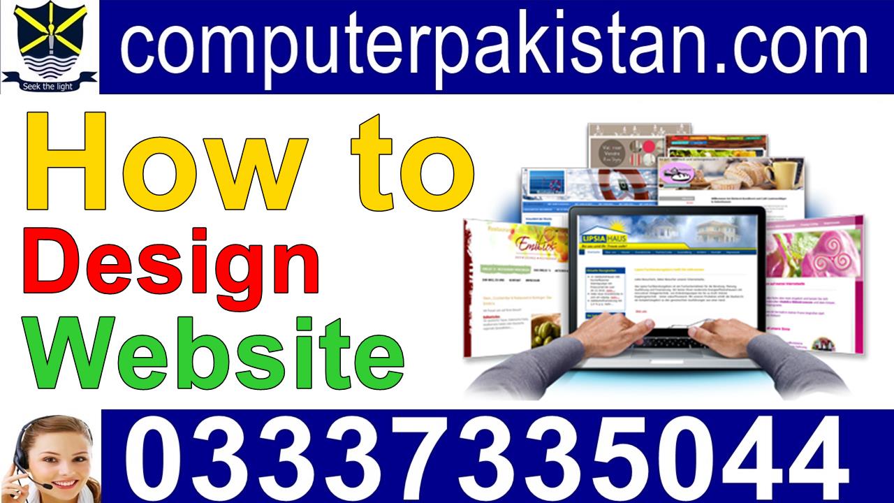 How to Design a Web Page Free Website Development in Pakistan