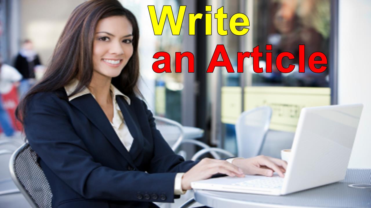 how to write an article for Website in Pakistan