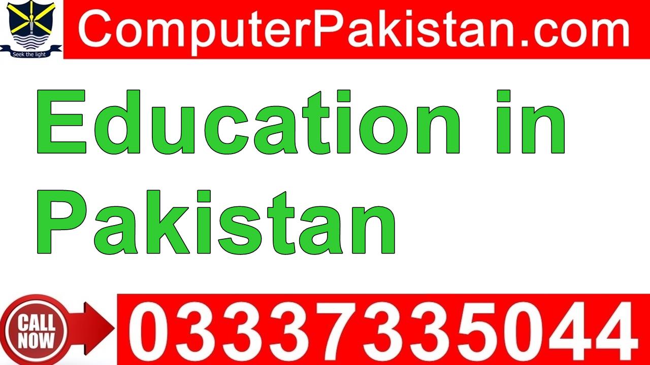 Scope of Online Education in Pakistan