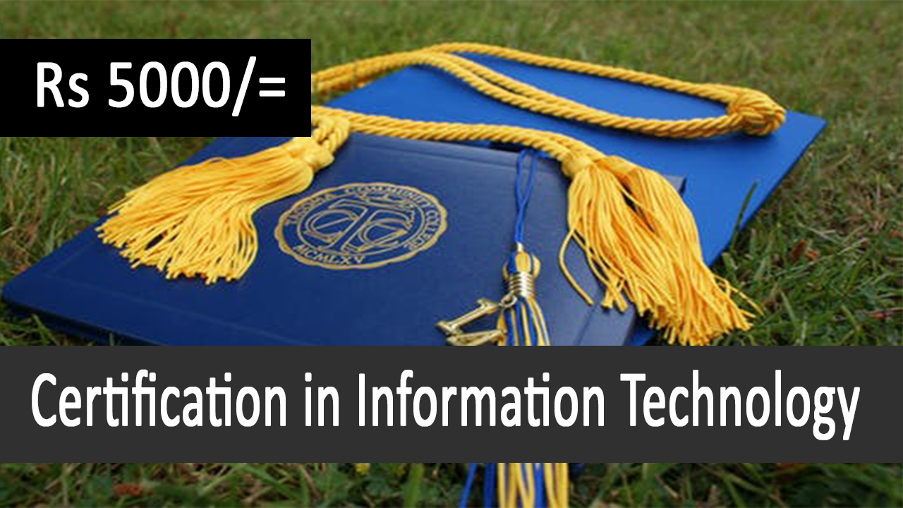 Certification in Information Technology in Pakistan