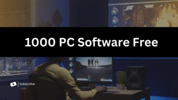 1000 PC Software Free Download for Video and photo editing